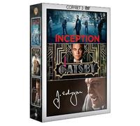 Coffret Leonardo DiCaprio : Inception, Gatsby le Magnifique, J. Edgar – Pack DVD – Warner Bros.