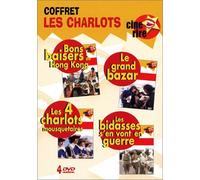 Les Charlots - Coffret Ciné Rire : Bons Baisers De Hong-Kong + Le Grand Bazar + Les Quatre Charlots Mousquetaires + Les Bidasses S'en Vont En Guerre
