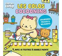 Fleurus Coffret Les colos cocooning – Avec 10 feutres à double pointe – Sam Jayne (illustration)