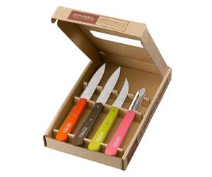 Coffret Les Essentiels FIFTIES - office, universel, économe, bec oiseau - OPINEL