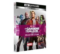 Coffret Les Gardiens de la Galaxie 1 à 3 Blu-ray 4K Ultra HD