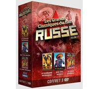 Coffret Les Grands Classiques Du Film Russe, Vol. 1 : Le Cuirassé Potemkine ; Que Viva Mexico ; La Ligne Générale
