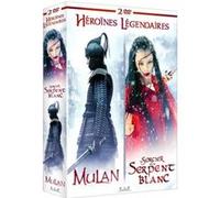 Les Héroïnes légendaires – Mulan + Le Sorcier et le Serpent blanc – DVD – Coffret