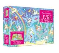 Coffret Les licornes (livre + puzzle de 100 pièces) Fiona Watt (Auteur), Camilla Garofano (Illustration), Mary Cartwright (Conception couverture ou illustration), Véronique Duran (Traduction)