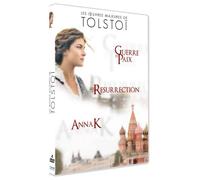 Coffret les oeuvres majeures de tolstoi DVD