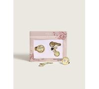 Coffret Les Petits Trésors Ophelia diffuseur voiture & porte clefs Or