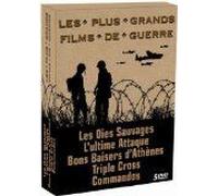 Coffret Les Plus Grands Films De Guerre 5 Dvd : Les Oies Sauvages - L'ultime Attaque - Bons Baisers D'athènes - Triple Cross - Commandos