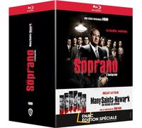 Coffret Blu-Ray Les Soprano L'intégrale Des 6 Saisons - Édition Exclusive Spéciale Fnac, Inclus 1 Blu-Ray Bonus Exclusif, 1 Livret De Photos (28 Pages) Et Le Film The Many Saints Of Newark (2021)