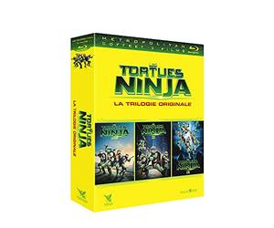 COFFRET LES TORTUES NINJA - LA TRILOGIE ORIGINALE - Le Film + Le Secret de la Mutation + Les Tortues Ninja 3 : Nouvelle génération - BLU-RAY