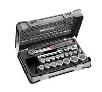 Coffret standard 19 pièces - cliquet - douilles - S 161-2P6PB FACOM