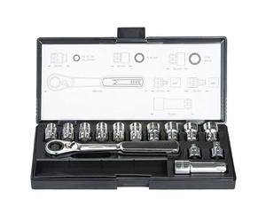 Coffret liquet douilles traversantes métriques MAKITA B-65595