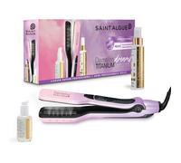 Coffret Lisseur Vapeur Titanium DREAMS EDITION Soin Keratine 100ml Élixir de Brillance 50ml Inclus Lissage Haute Performance