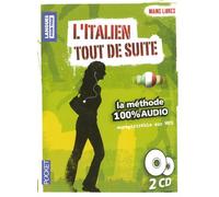 Coffret Mains libres L'italien Tout de suite 100% audio (2CD)