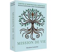 Coffret - livre + 44 cartes - Mission de vie - Marylène Coulombe - Le Jour Eds - Boîte ou accessoire - Jeux livres objets