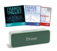 Coffret livre audio Franck Thilliez - 3 best-sellers inclus + Lecteur Prose - Simple d'utilisation