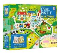 Gareth Lucas – À la ferme – Coffret livre et puzzle – Dès 5 ans – Usborne