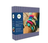 Coffret loisirs créatifs - AU SYCOMORE - Atelier Bijoux Chic Tube - perles tubes colorées - 12 ans+
