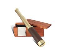 Coffret Longue Vue Puissante - Télescope Monoculaire Grossissement x 25 Lentille 30 mm Randonnée, Chasse, Bateau, Observation des Oiseaux et Paysages
