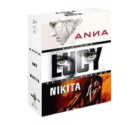 Coffret luc besson 3 films : anna ; nikita ; lucy [Blu-ray]