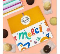 Coffret Luna Carré Assortiment Palets Vendéens| Collection Merci | Maîtresse Maître Atsem Nounou Collègue