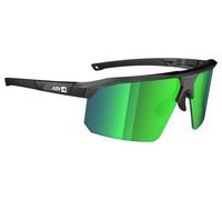 Coffret lunettes azr arrow rx noir verni vert multicouche ecran incolore