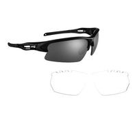 Coffret lunettes azr huez noir ecran gris miroir ecran incolore