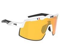 Coffret lunettes azr speed rx blanc verni gold ecran incolore