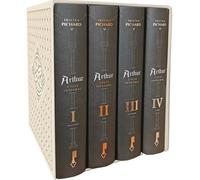 Coffret luxe 4 tomes Arthur cycle intégral