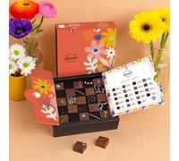 Coffret Luxe Chocolats fins de Pâques - Assortiment Pralinés et Ganaches - Fabrication Artisanale (Coffret Luxe 25 Chocolats fins de Pâques - Assortiment Pralinés et Ganaches - Fabrication Artisanale)