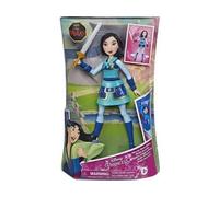 Coffret Luxe Mulan Tenue de guerrière - poupée Mannequin 30 cm - poupée Princesse nouveauté - Set Jouet Fille avec 1 Carte Tigre