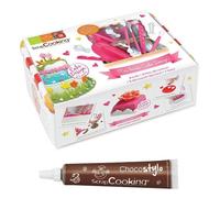 Coffret Ma boîte à Cake design + 1 Stylo chocolat Scrapcooking