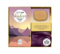 Coffret Ma Petite Pierre De Bonheur - Pensée Positive, Optimisme, Forme - Avec 1 Véritable Calcite Orange Et Sa Pochette