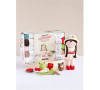 Coffret : Ma première poupée au crochet 10 pelotes + 1 crochet - Lulu Compotine - De Saxe Eds - Coffret - Jeux livres objets