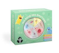Coffret - Ma roue des émotions : les découvrir, les comprendre et les exprimer Avec un livre de 64 pages, un jeu de 7 familles et une roue en bois - Sylvie Hazebroucq - Rue Des Enfants - Coffret - Jeu