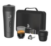 Coffret machine à café portable sur batterie Handresso Auto Set 100ml pour Nespresso anthracite