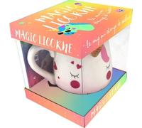 Coffret Magic Licorne - Contient : 20 Recettes De Boissons Chaudes Et De Gourmandises Colorées Et 1 Mug Thermoréactif Collector