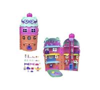 Polly Pocket Coffret Maison Cornet de Glace JFT91 avec 2 mini-figurines rose