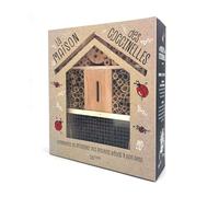 Collectif – La Maison des coccinelles – Coffret avec 1 hôtel à coccinelles – Hachette Pratique
