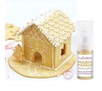 Coffret maison en pain d'épices - découpoirs, préparation biscuits et poudre dorée Scrapcooking