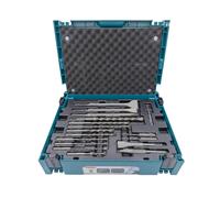 Coffret MAKPAC de 12 forets + 5 burins SDS Plus MAKITA