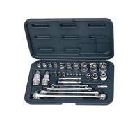 Coffret mâle/femelle TORX®, 1/4" - 3/8" - 1/2" - 31 pcs KS TOOLS 922.4302