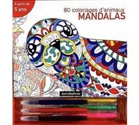 Coffret Mandalas - 80 coloriages d'animaux, dès 5 ans