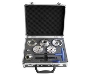 Coffret mandrin et accessoires pour tour à bois filetage 1''8 TPI LEMAN