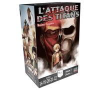 L'Attaque des Titans Coffret T18 à T22 Coffret 5 tomes - Hajime Isayama - Pika - Coffret - Manga