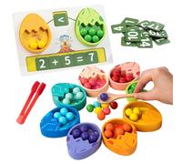 Coffret Manipulation Comptage | Jeu Éducatif De Perles À Pincer - Ensemble De Tri Couleurs Et Comptage | Pour Les, L'Apprentissage Des Mathématiques En Classe Maternelle Et À La Maison.