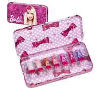 Coffret Maquillage 7 Gloss, Plumier Barbie