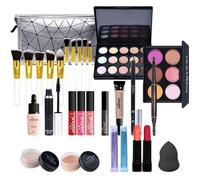 Coffret Maquillage - AMOUNE - Kit Complet - Couleurs riches - Noir .
