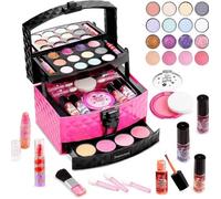 Coffret Maquillage Enfant - AUTREMENT - TG87795 - 30 Pcs - Rouge et Noir - Jouet Créatif