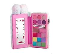 Coffret Maquillage Enfant - Create It - Multi Couleur - Miroir - Fermeture Magnétique - Fourrure Multicolore