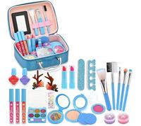 Coffret maquillage enfant - FREOSEN - Maquillage Enfant Filles 22PCS - Bleu - Lavable - Portable